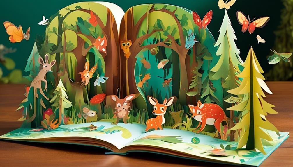 engaging pop up book experience