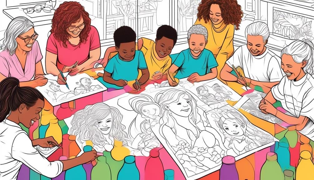 age appropriate coloring sheets