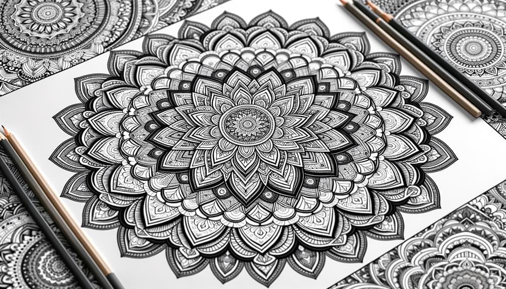 artistic coloring for relaxation