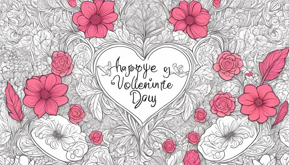 coloring pages for valentine s