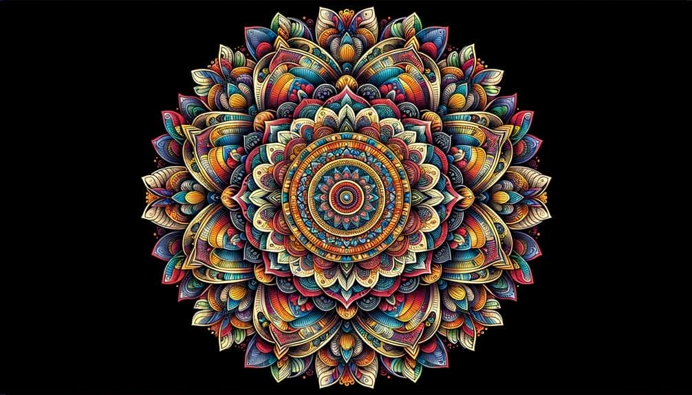 creative and intricate coloring