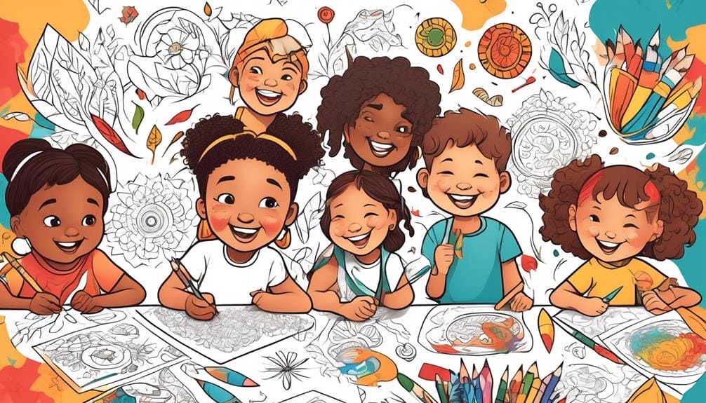 cultural education through coloring