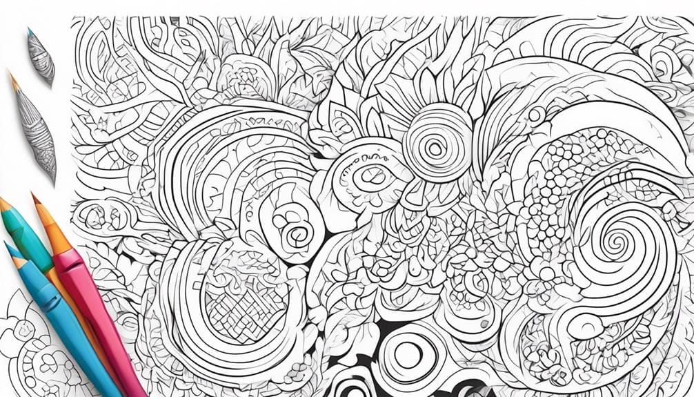 customizable coloring sheet experience