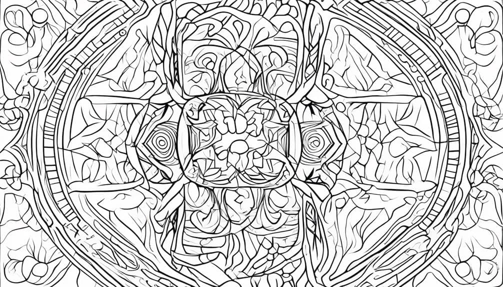 inclusive abstract coloring pages