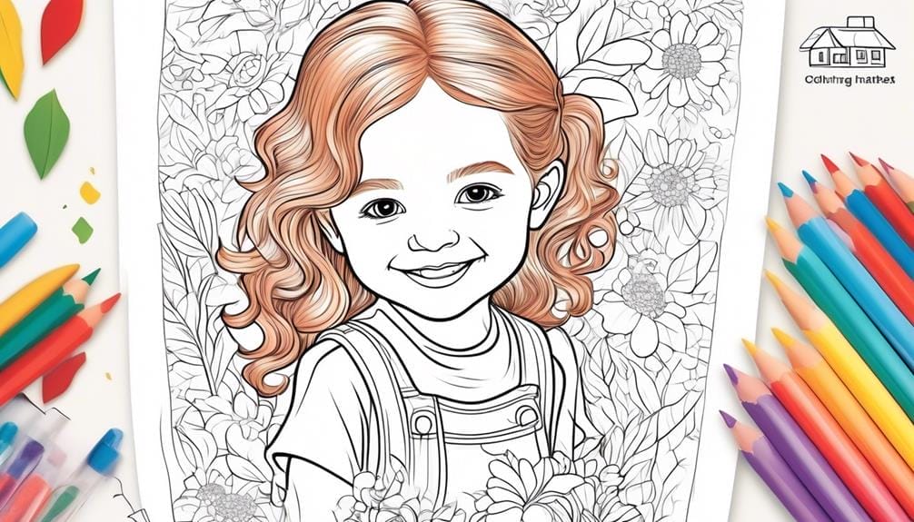 personalized coloring pages with pictures