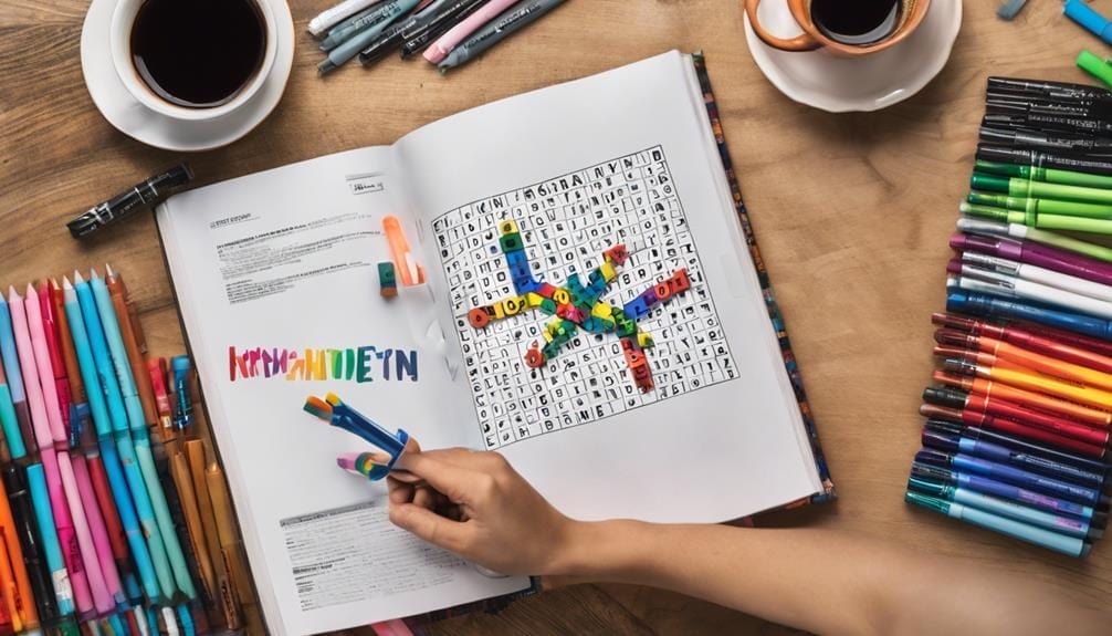 solving large print puzzles