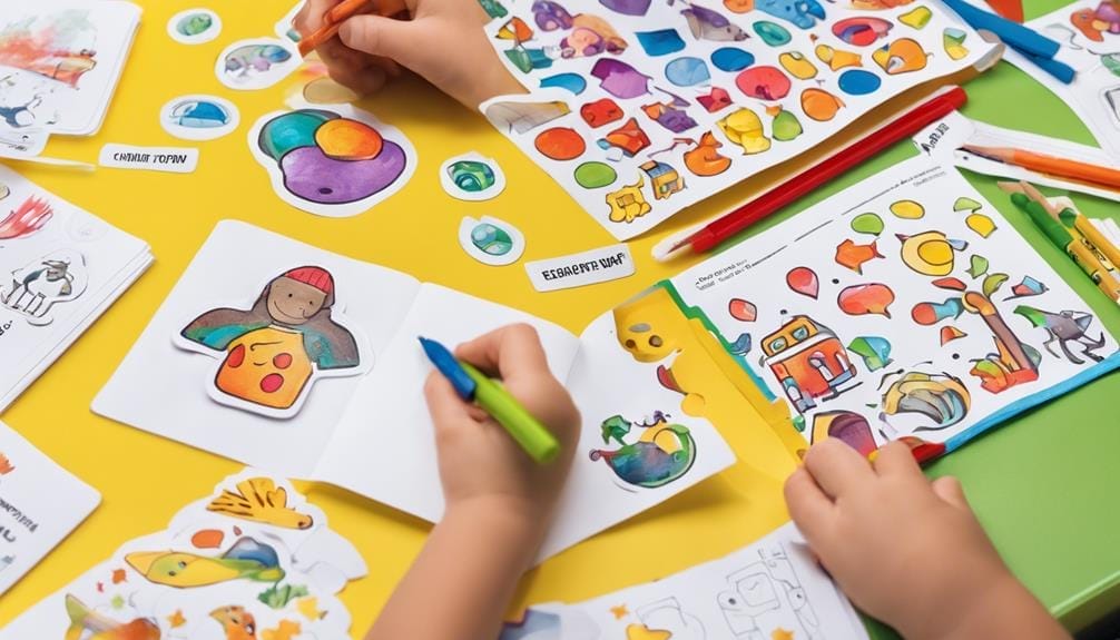 stimulating learning through stickers