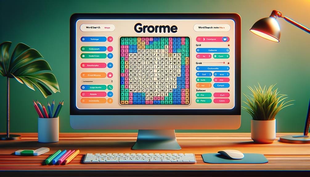 word search creation tools